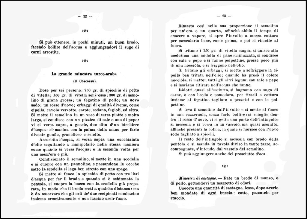 Jarro, la ricetta del cous-cous