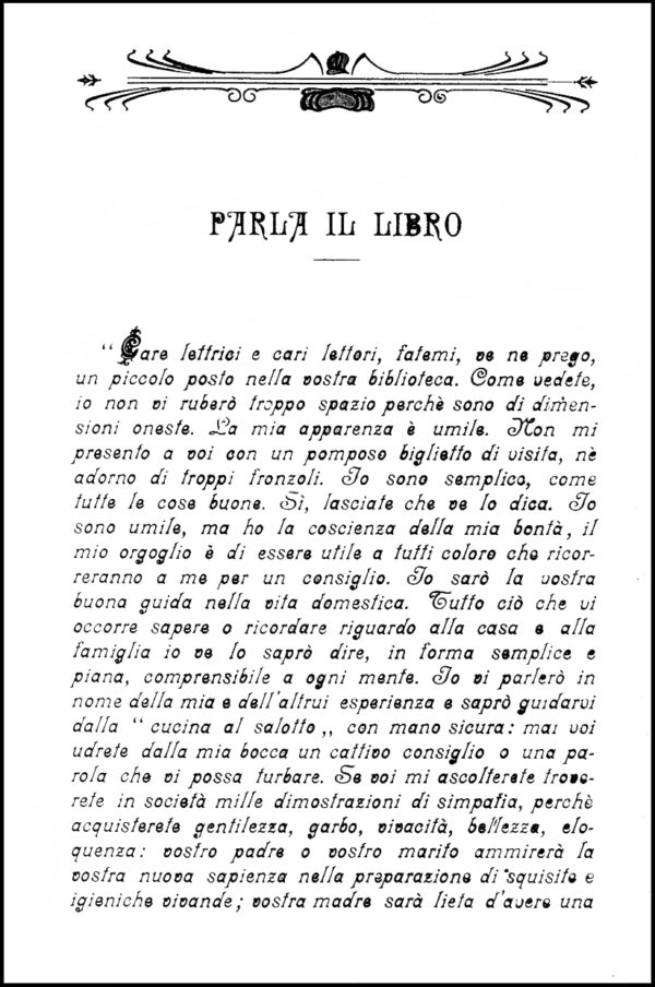 Lidia Morelli, 1906. Prefazione.