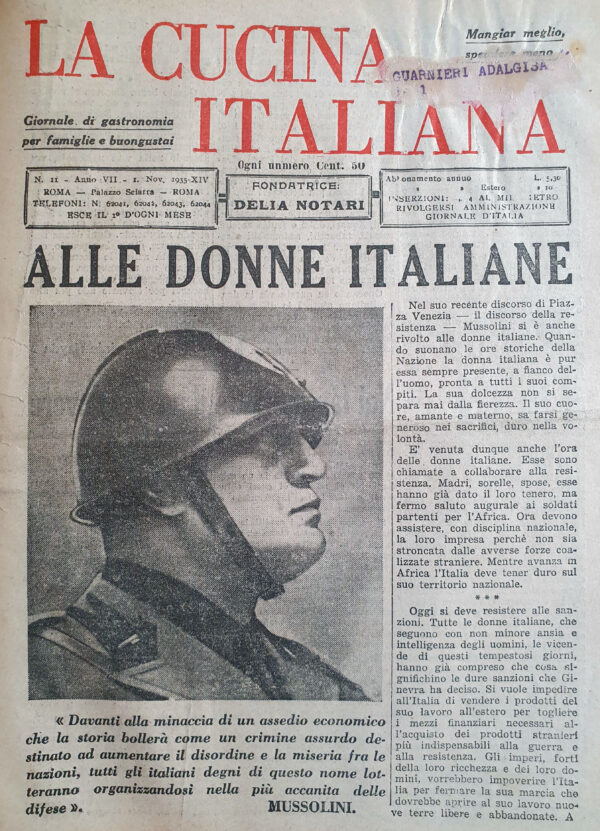 La Cucina Italiana, n.11 (1935)