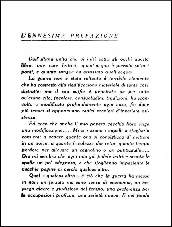 Lidia Morelli, 1927. Prefazione.