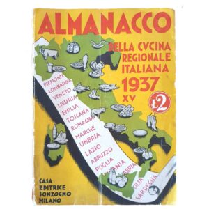 Almanacco della Cucina Regionale Italiana, 1937