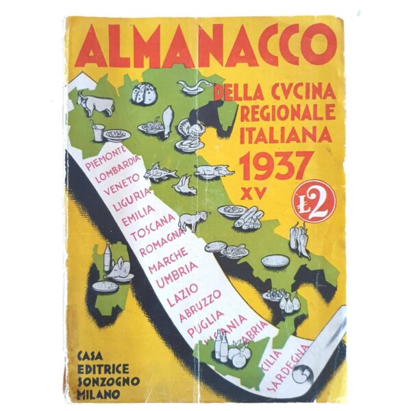Almanacco della Cucina Regionale Italiana, 1937