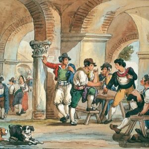 Pinelli, Scena di Osteria