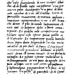 Ms. LC 153, la ricetta delle 'Ova Piene'