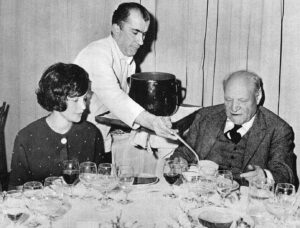 Giuseppe Ungaretti all'Hotel Metropole